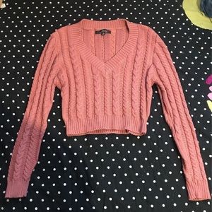 Pink Knit Sweater
